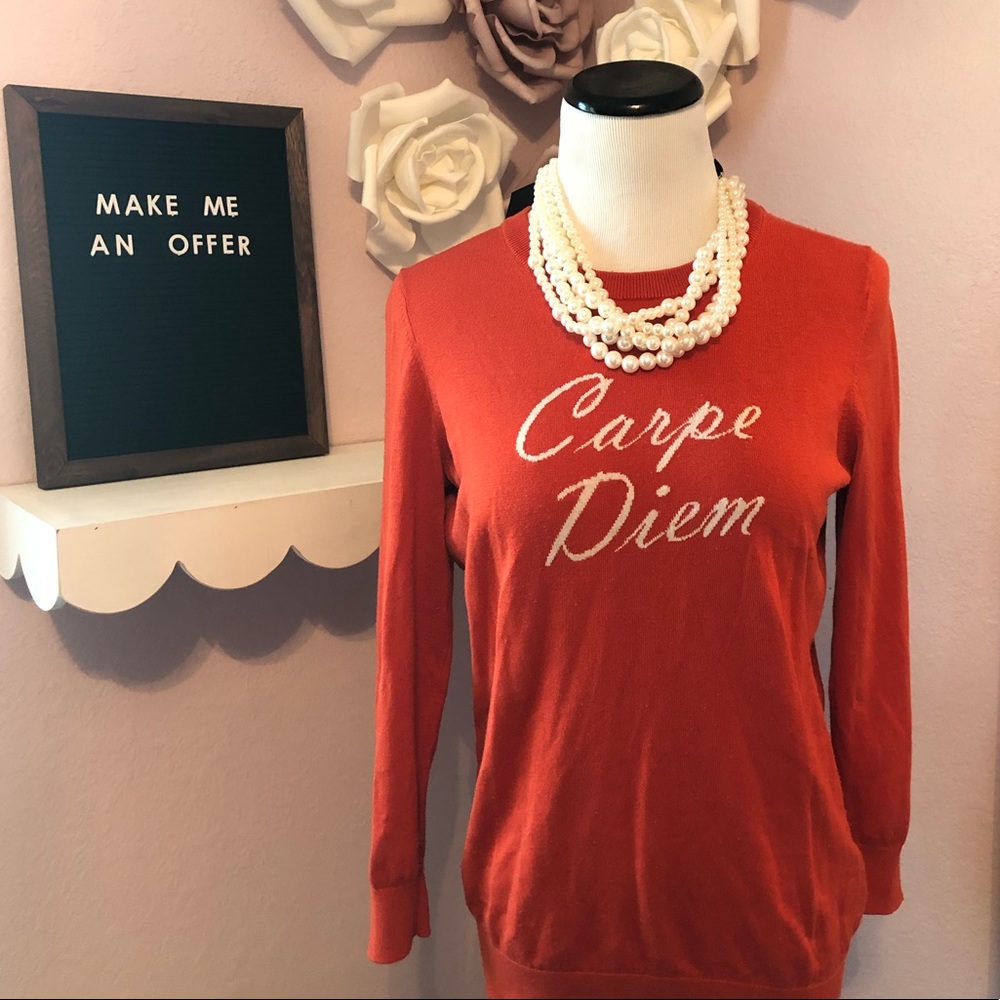 Banana Republic Orange Sweater